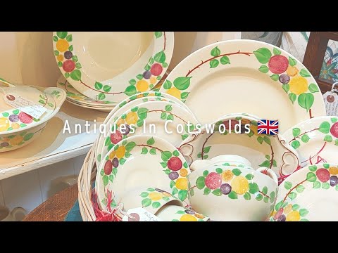 Antique shopping+Haul【Cotswolds Trip Day1】