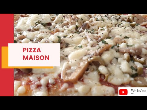 Mes Petites Recettes Flemmardes : Pizza Rectangulaire Maison🍕- Homemade Rectangular Pizza 😍