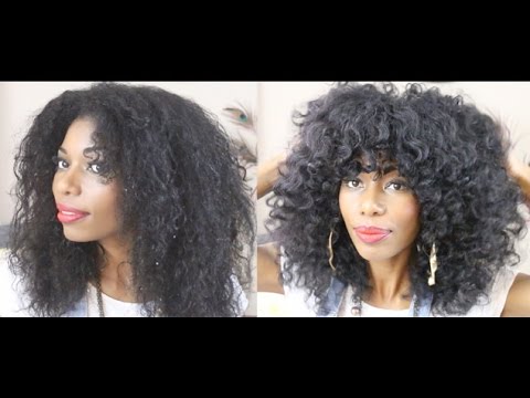 NATURAL HAIRSTYLE: HOW I STYLE MY HEAT DAMAGED NATURAL HAIR