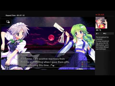 Touhou Genso Rondo Bullet Ballet DAY 1 Stream