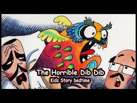 Baby Sensory Bedtime Stories for Kids and Toddler | The Horrible Dib Dib Heartwarming story