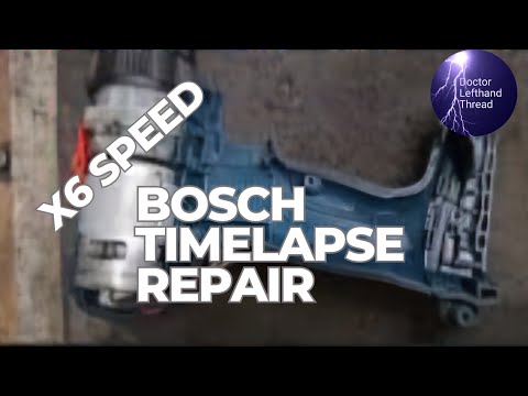 Bosch Drill rebuild speed X 6