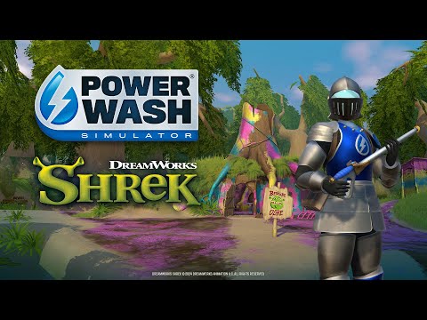 『POWERWASH SIMULATOR』 유료 다운로드 콘텐츠 「슈렉 스페셜 팩」 출시 트레일러