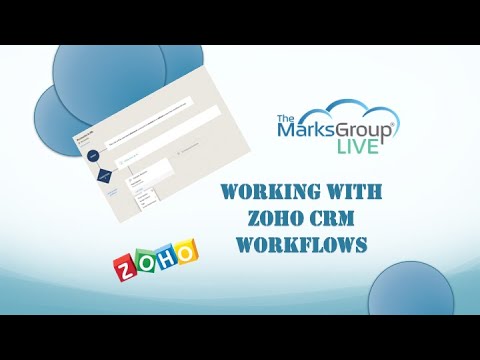 Working with Zoho CRM Workflows