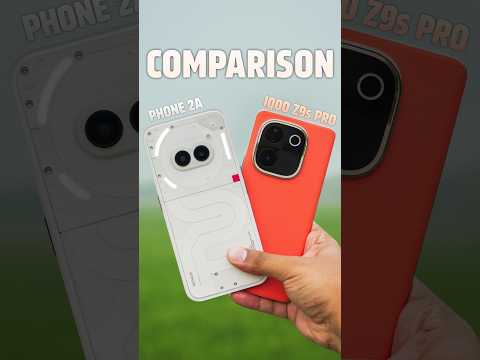 Best Camera Phone? 🔥 Nothing Phone 2a 5G vs IQOO Z9s Pro 5G Comparison!#reel #iqoo #nothing