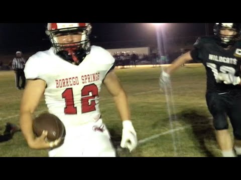 Borrego Springs at Warner Springs Football. September 2024