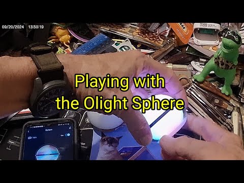 (1588) Playing with the Olight Sphere