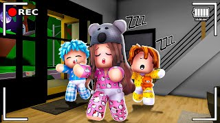 We Caught our BABY PLUSHIES SLEEPWALKING at 3AM..(Brookhaven)