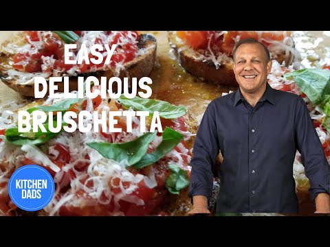 Easy Bruschetta Recipe with Cherry Tomatoes