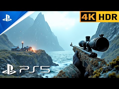 (PS5) Sniping Mission | Realistic Immersive ULTRA Graphics Gameplay[4K60FPSHDR]CallofDuty