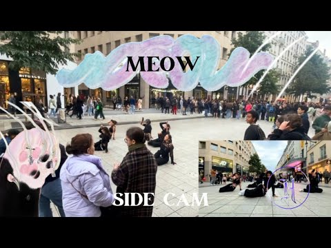 [ SIDE CAM | KPOP IN PUBLIC ] MEOVV - MEOW | Cover by HUNTERLAND