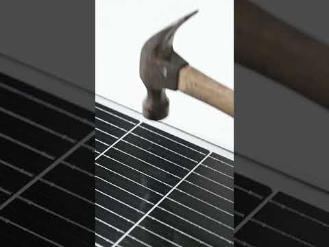 Hammer Testing Solar Panels: Can They Take the Hit?