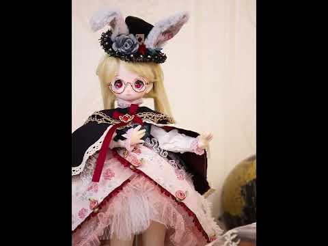 Dream Fairy  BJD DollS Ball Jointed body Full Set Lolita style Ali Rabbit MSD DIY Toy Gift for Girls