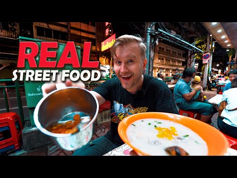 THIS is REAL Street Food! / What to Do in Bangkok at Night? / Thai Food Tour 2023