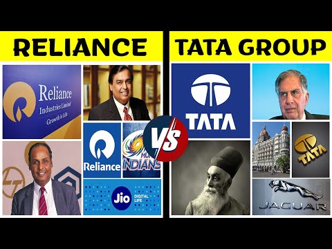 Reliance VS Tata Company Comparison in Hindi | Tata VS Ambani comparison 2024