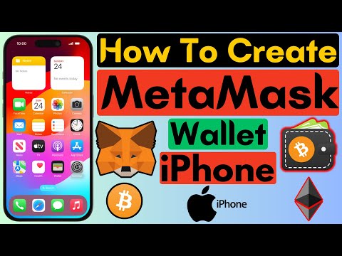 How to Create MetaMask Wallet on iPhone (2024) | Setup MetaMask Crypto Wallet in iPhone