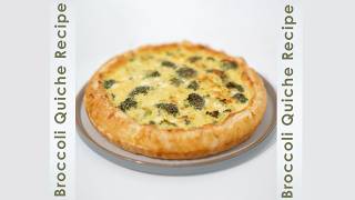 Healthy Broccoli Quiche - Ready in 30 Minutes