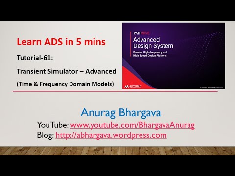 Tutorial-61: Transient Simulator Advanced