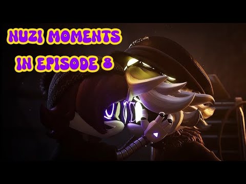 Nuzi moments in episode 8! (scenepack)