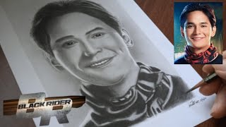 Black Rider: Drawing Ruru Madrid as Elias Guerrero | jesar art