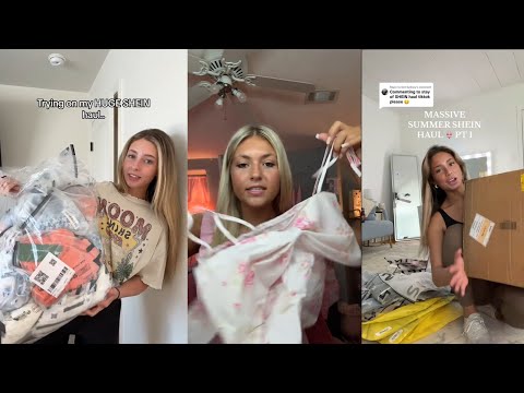 Shein haul - TikTok compilation 🛍️😋