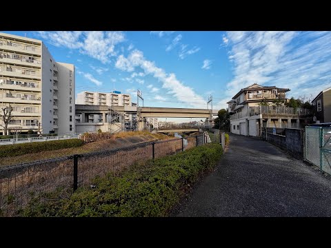 【東京編】北野駅から始まる散歩：４K  Japan Kitano