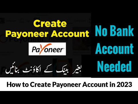 How to Create Payoneer Account Without Bank Account | Fixed