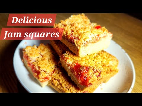 Jam Squares recipe| South Africa