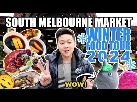 South Melbourne Market | Winter Food Tour 2024