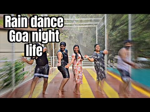 Rain Dance and Goa Nights: The Ultimate Party Vibes || Shisha couple || Goa Telugu Vlogs