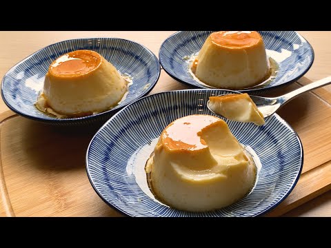 Easy to Make! No Oven! Caramel Pudding