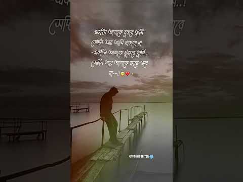 BROKEN HEART BANGLA STATUS 🥀 | NEW TIK TOK TREND , INSTRAGRAM REELS, NEW  INSTRAGRAM NREND 💔