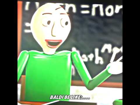 BALDI the best #short #edit #baldisbasics