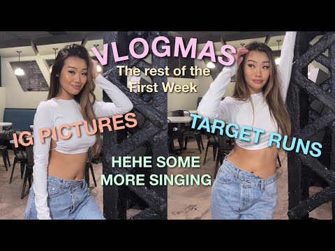 LOTS OF TARGET RUNS + MALL OF AMERICA VLOGMAS *the rest of week 1*