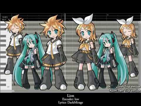 Rin and Len's Lion with English Sub - ライオン - Macross Frontier - sm5812747 - HQ