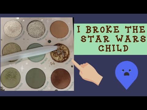 Colourpop Star Wars Mandalorian - The Child | BROKEN