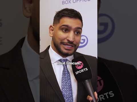 “Whoever wins this fight is the FACE of boxing” Amir Khan ahead of the Uysk-Fury rematch 😮🥊