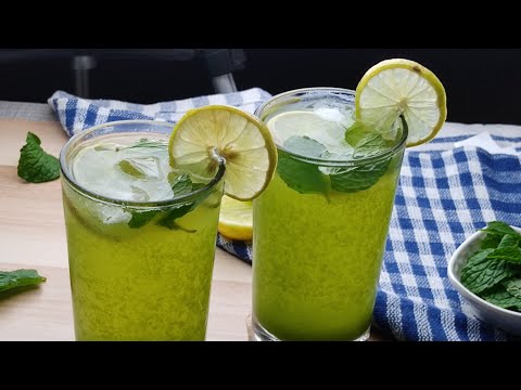 mint lemon juice | juice recipe | pudina lemon juice | summer special juice |#shorts 😍😘