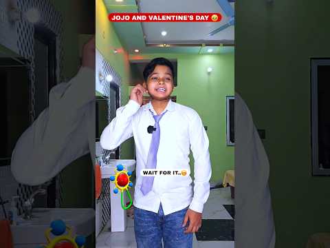 Jojo And Valentine's Day 💘🤣 Wait For It 💀 #shorts #funny #comedy #aruj #valentinesday