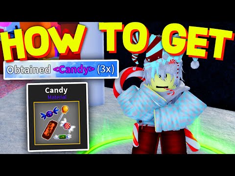 How To GET & USE CANDY in BLOX FRUITS! ROBLOX