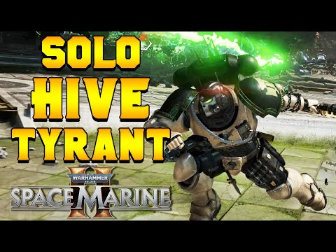 HOW TO SOLO THE HIVE TYRANT (Vanguard) in Space Marine 2