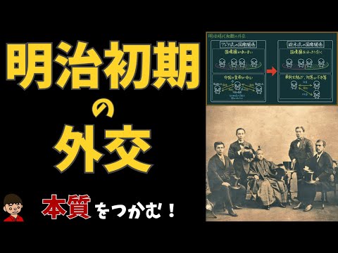 明治初期の外交について東大卒の元社会科教員がわかりやすく解説【日本の歴史】