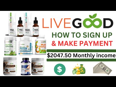 Livegood - Step by step guide on how to reserve your position and sign up successfully.