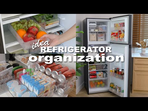 organization ideaꔛ จัดระเบียบตู้เย็นสไตล์แม่บ้านเกาหลี | Holidear