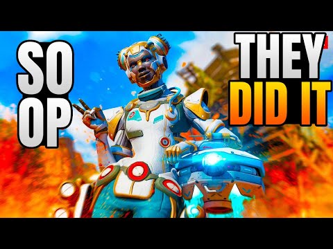 The BEST medic Got a revamp it's AMAZING Apex legends lifeline Gameplay