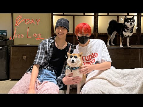 [&DAY] NICHOLAS VLOG feat. EJ | Mame Shiba Café | Batting Cage | &TEAM