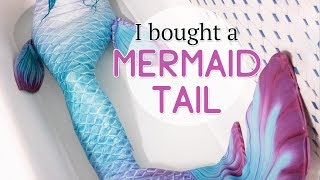 I bought a MERMAID TAIL! — Finfolk Productions Fabric Tail Unboxing