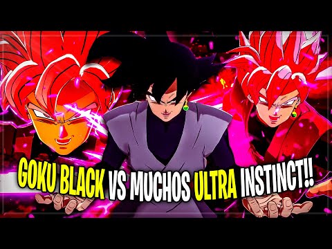 GOKU BLACK me hace MUY FELIZ pero.. ME RODEAN LOS ULTRA INSTINCT!! SPARKING! ZERO