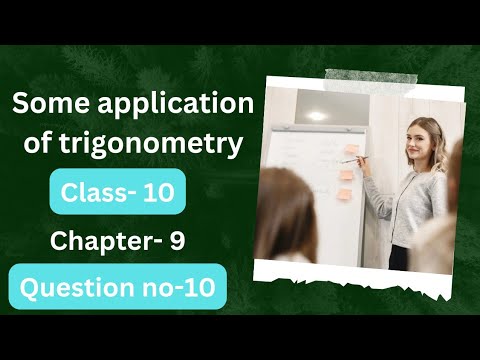 Some application of trigonometry! class- 10! chapter-9! ncert! question no. 10!class 10mathssyllabus