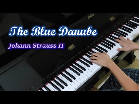 The Blue Danube - Johann Strauss II (Piano Cover by Hudson Lois)